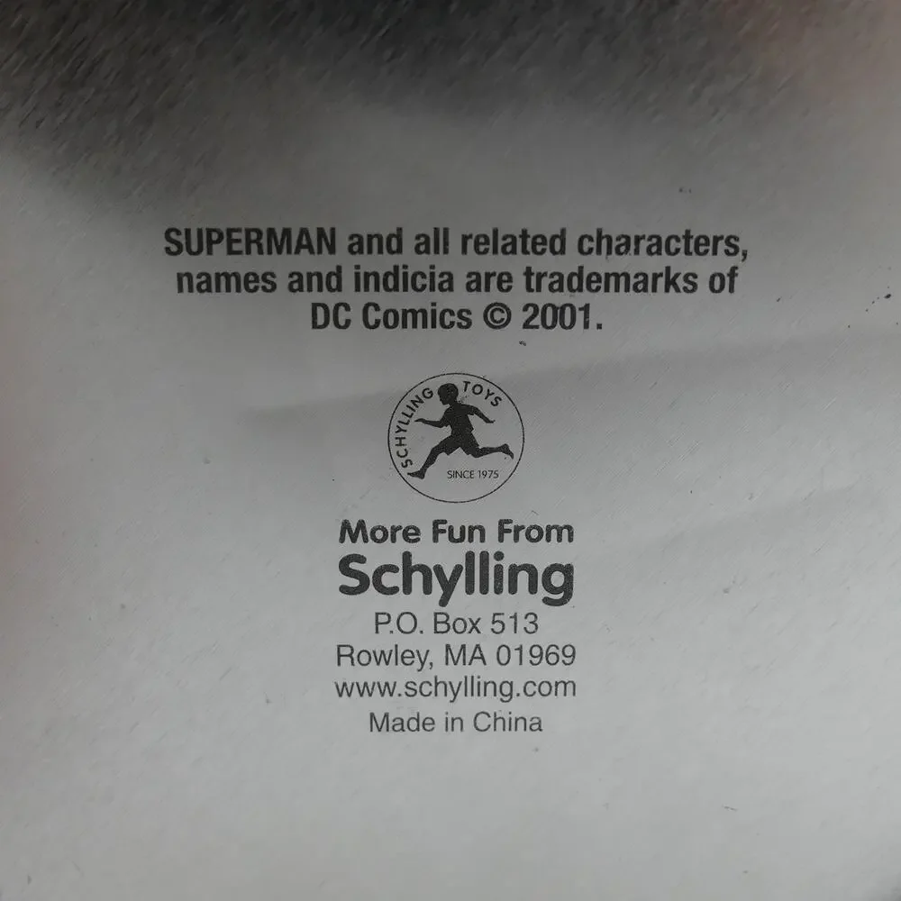 Superman Classic Tin Carousel Toy Schylling 2001 Krypto Streaky Supergirl